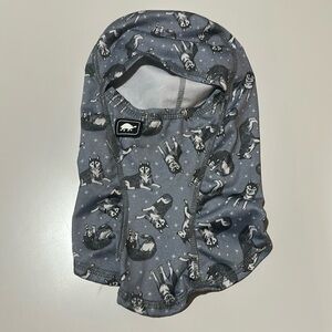 EUC Kids Turtle Fur Ski Mask, Huskies